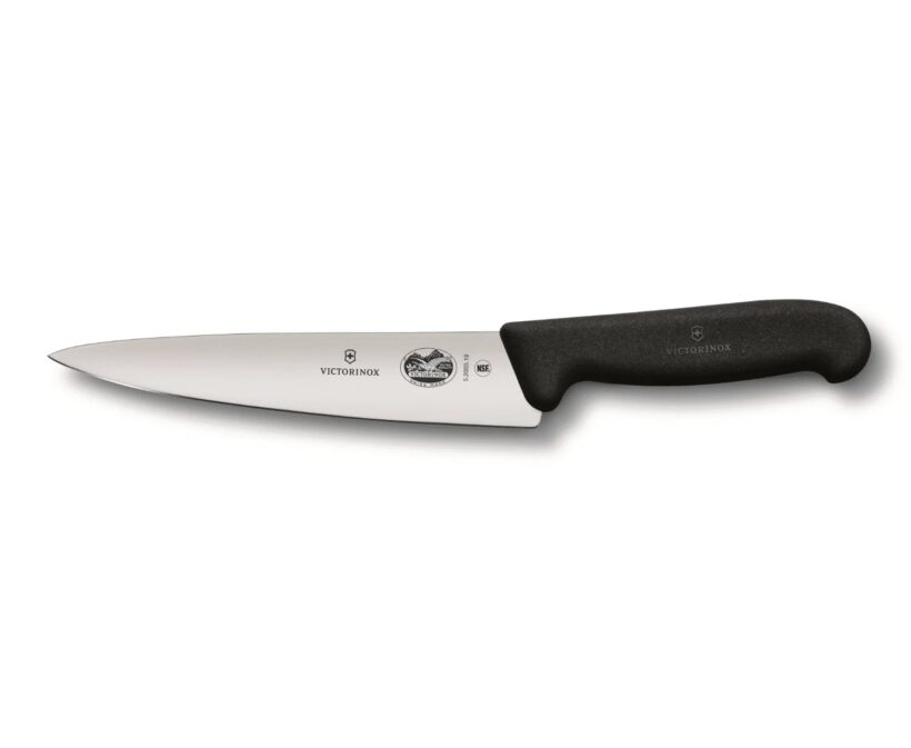 סכין שף 19 ס"מ ידית Fibrox תוצרת שוויץ-Victorinox